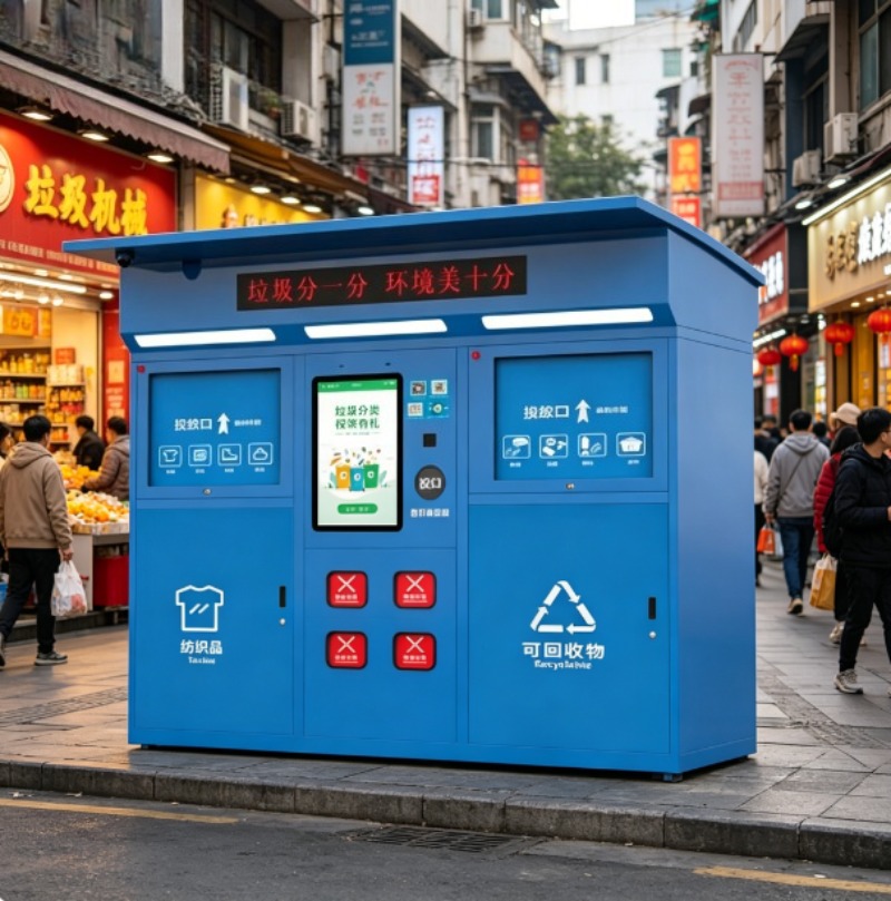 Vending Machine Qr Code - Автомат обратной выдачи для перерабатываемых отходов