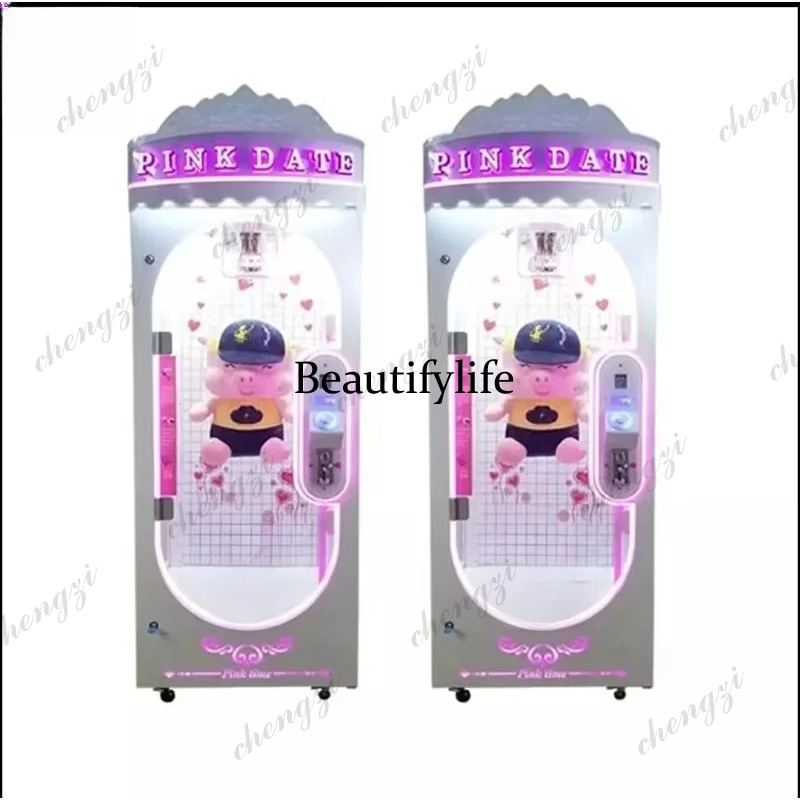 Arcade Vending Machine - Игровой автомат A81 для помещений, розовый,