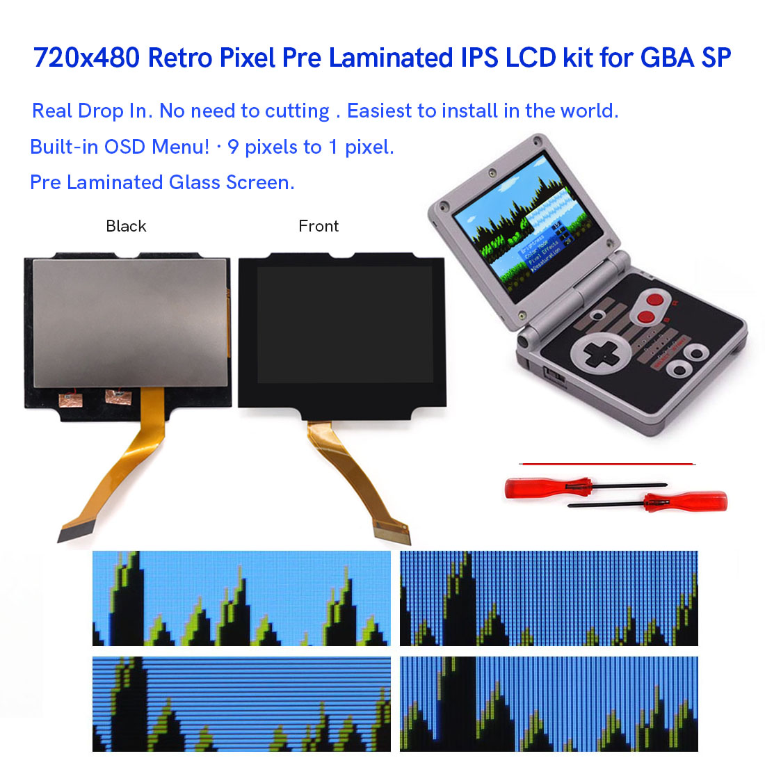 Lcd Screen Arcade - HD 3.0-дюймовый ламинированный LCD-экран с подсветкой