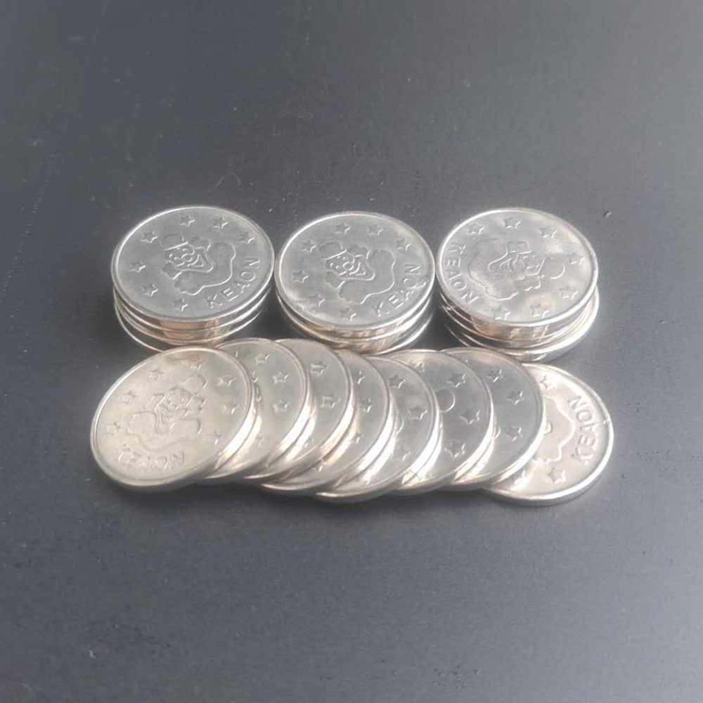 Coin Pusher Machine - 1000 шт. 24,2*1,85 мм из нержавеющей