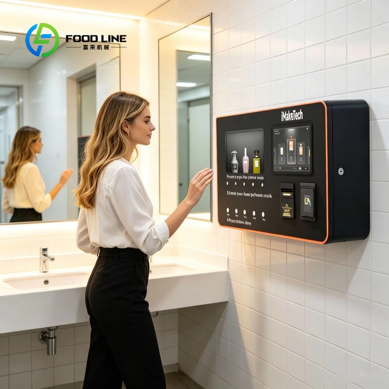 Vending Machine Qr Code - Автомат самообслуживания для распыления парфюмерии с