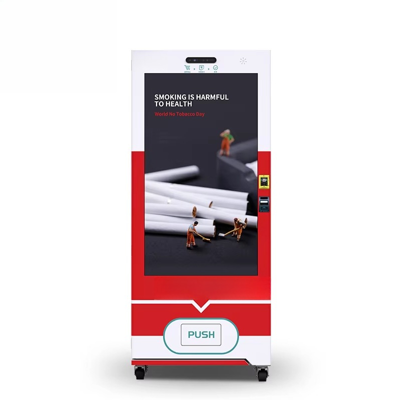 Vending Machine Qr Code - Настраиваемый уличный торговый автомат для сигарет