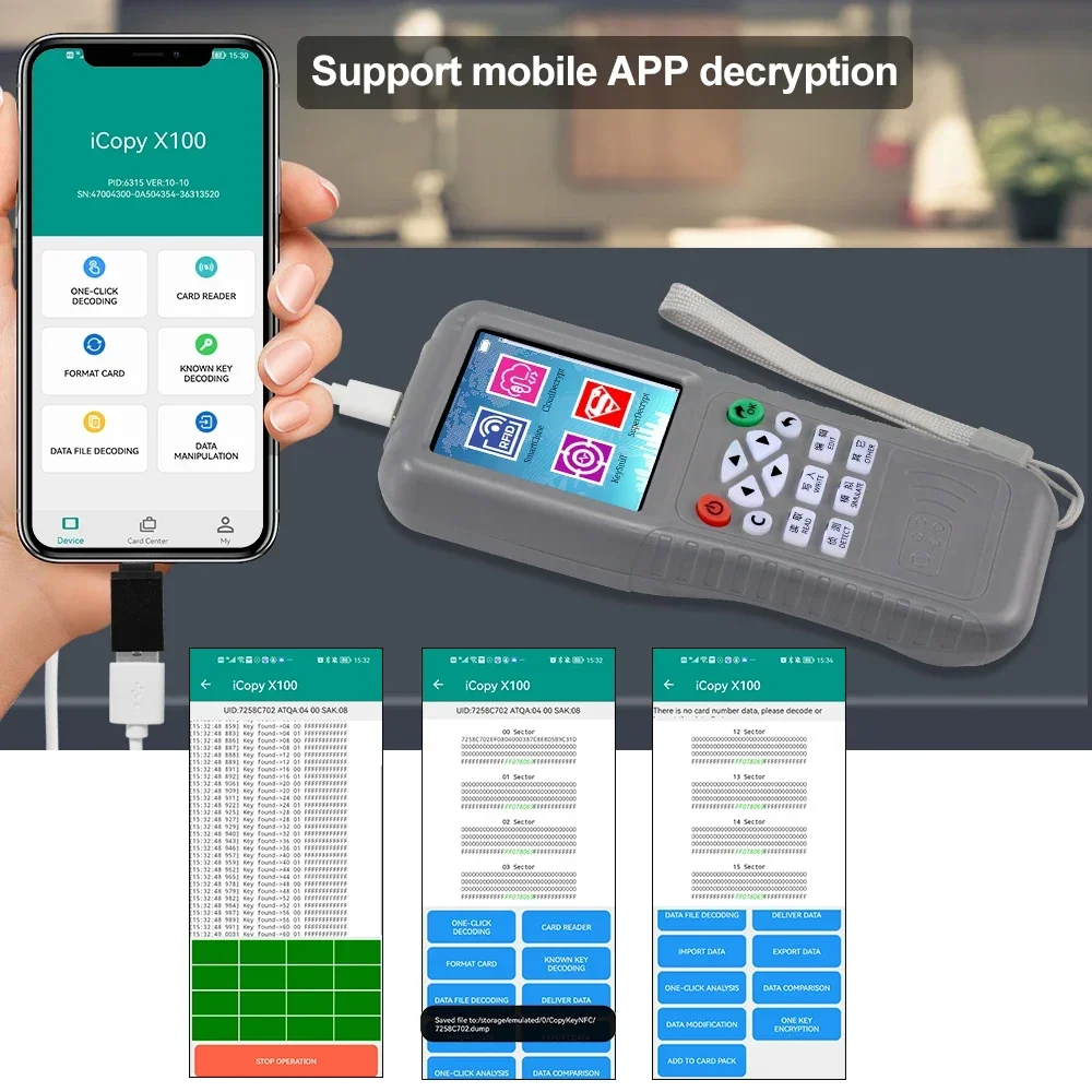 WiFi RFID-копир-дубликатор, NF – обзор и цена Nfc Card Reader Vending