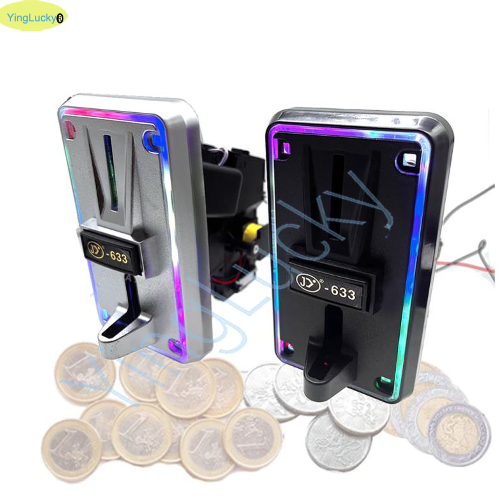 Красочный светодиодный мульти- – обзор и цена Coin Pusher Machine