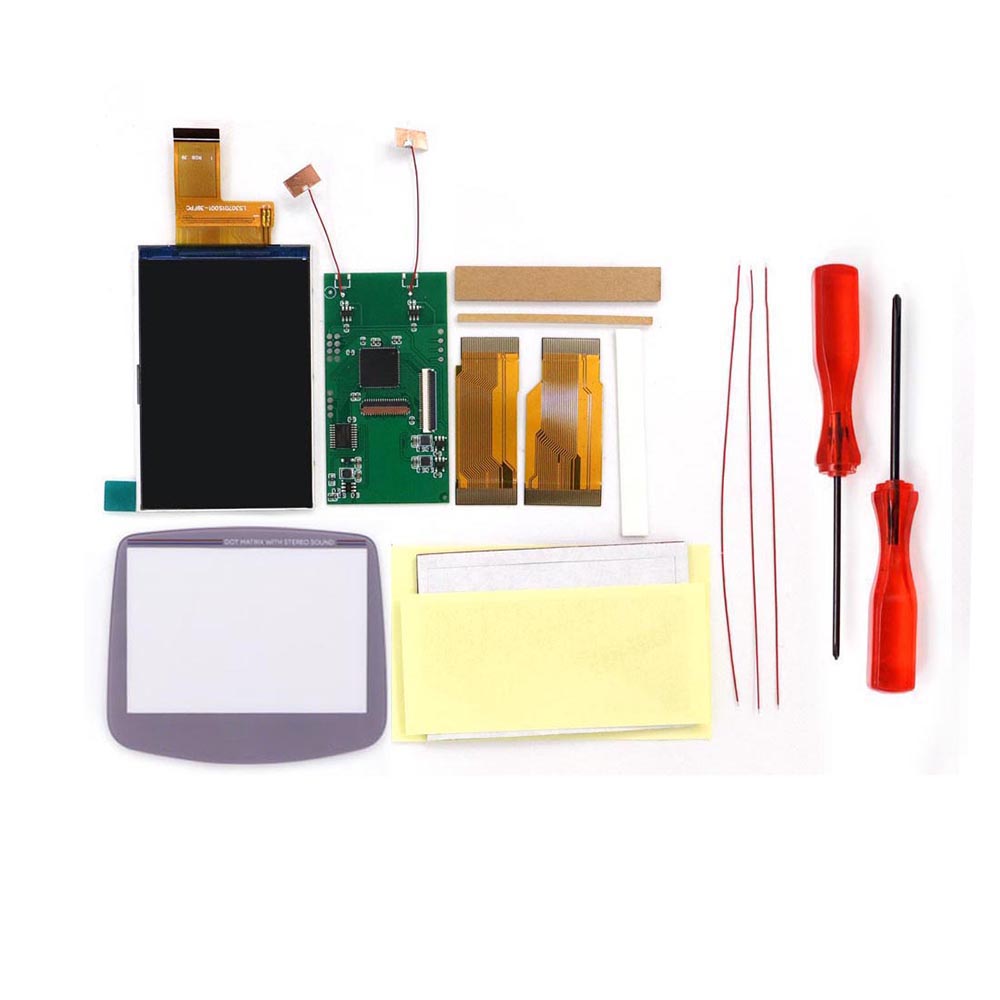 Комплект подсветки для GBA V5, – обзор и цена Lcd Screen Arcade