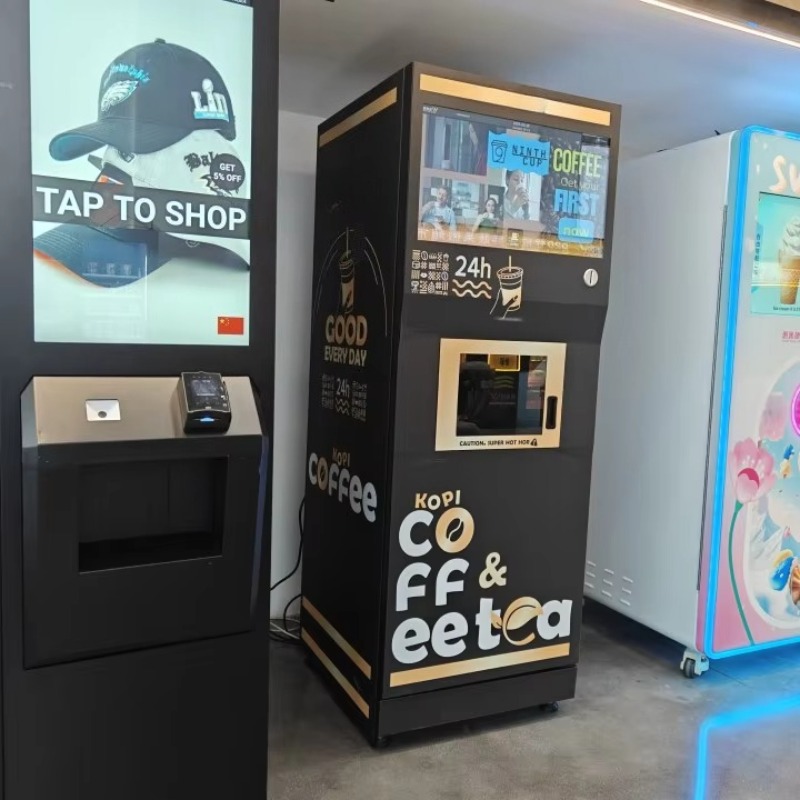 Полностью автоматический компа – обзор и цена Vending Machine Qr Code