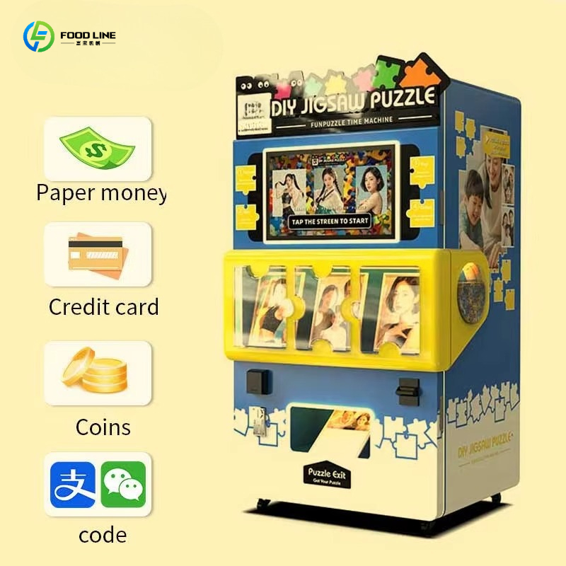 Автомат для продажи пазлов с Q – обзор и цена Vending Machine Qr Code