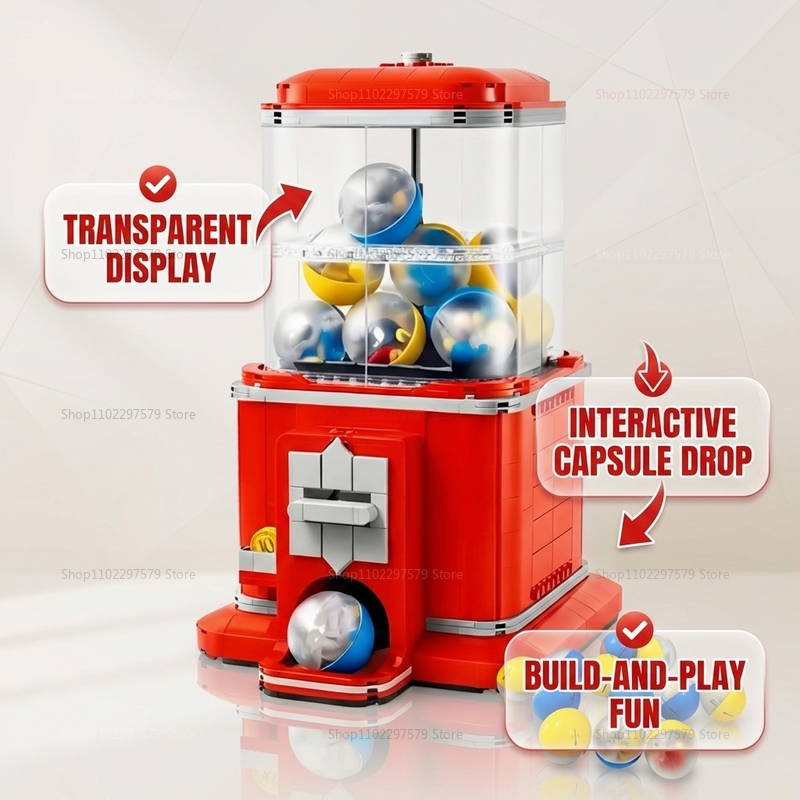 Набор строительных блоков для  – обзор и цена Arcade Toy Vending Machine