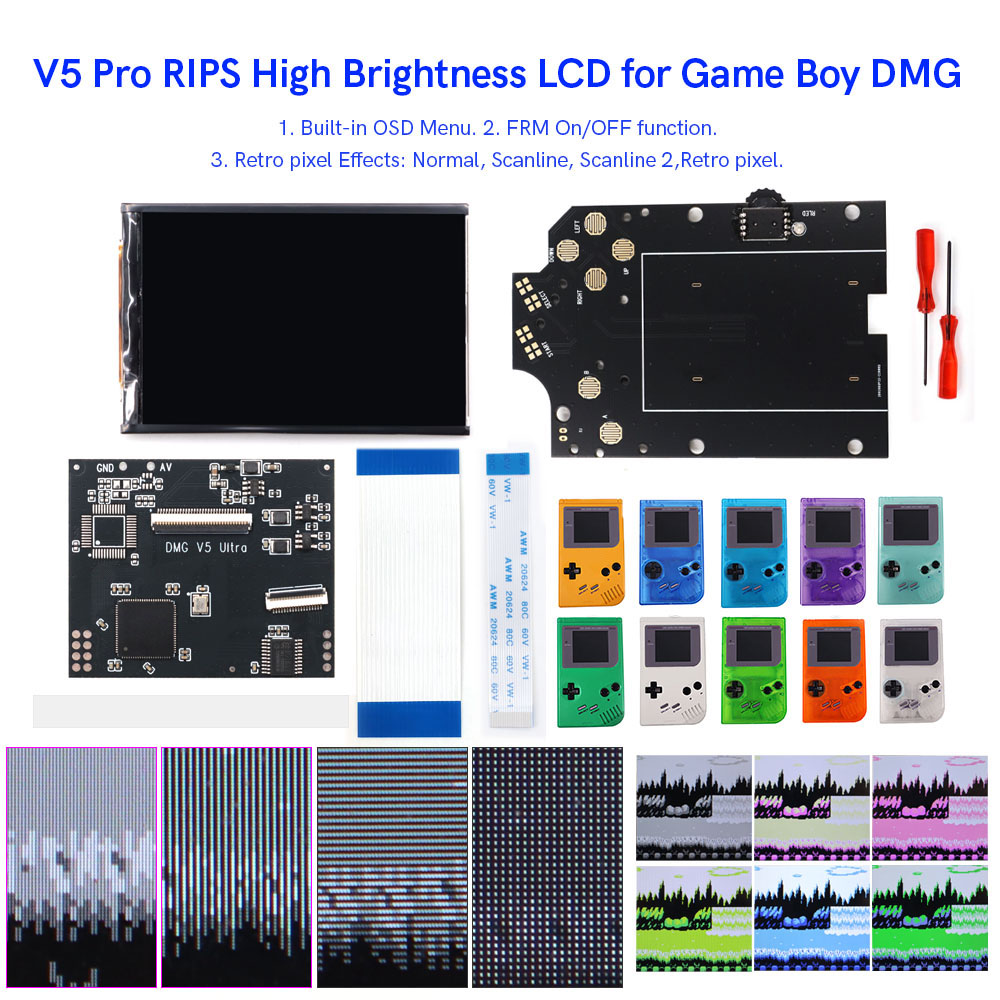 HISPEEDIDO Для GB Dmg V5 Pro:  – обзор и цена Lcd Screen Arcade