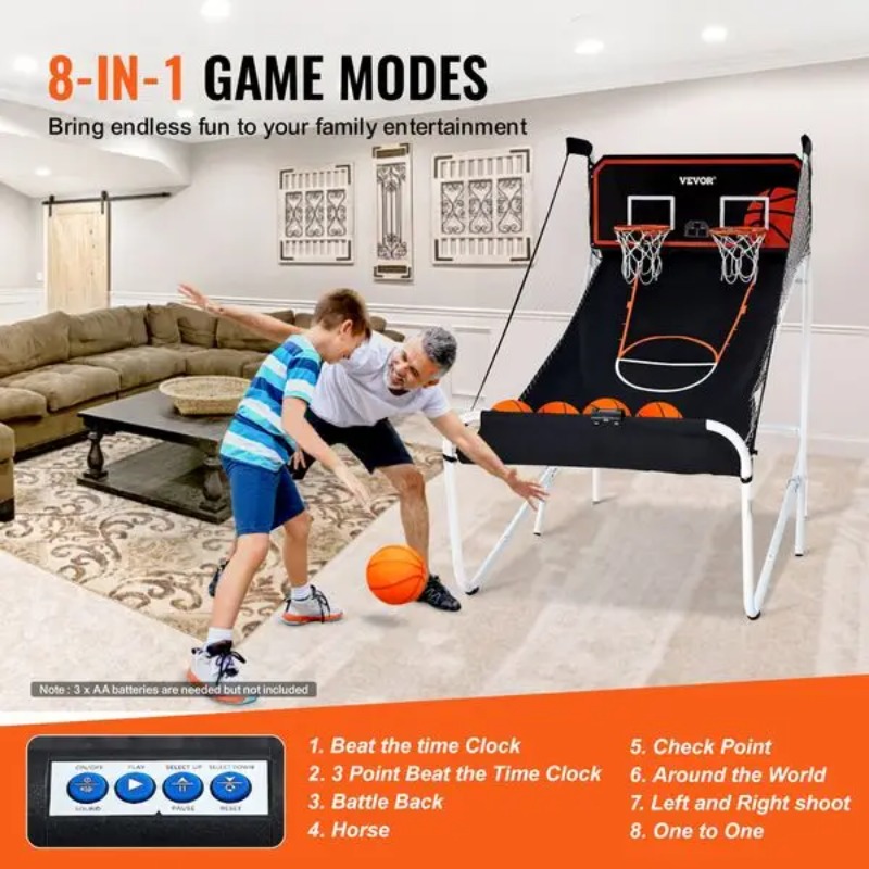 【Хит продаж】Складная баскетбол – обзор и цена Arcade Games & Vending Llc