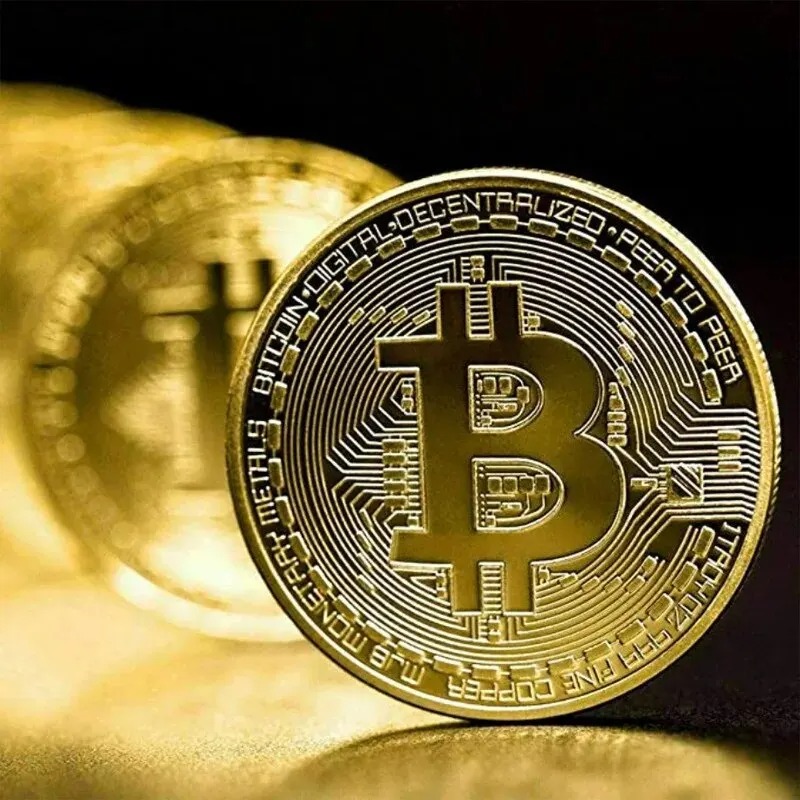 60-2 шт. позолоченная биткойн- – обзор и цена Arcade Game Coin