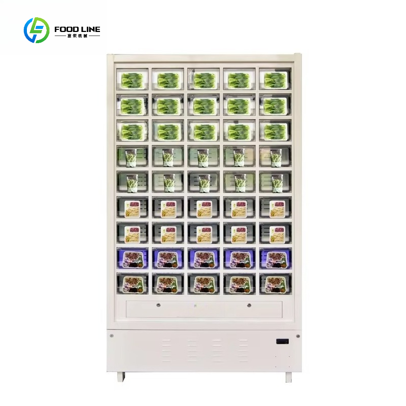 Торговый автомат для свежих пр – обзор и цена Vending Machine Qr Code