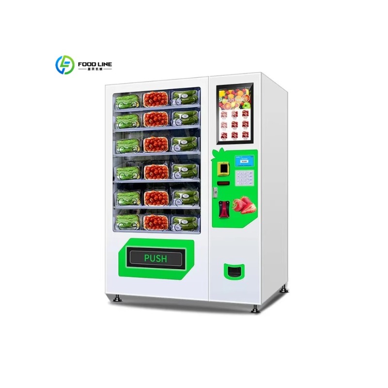 Торговый автомат для свежих пр – обзор и цена Vending Machine Qr Code