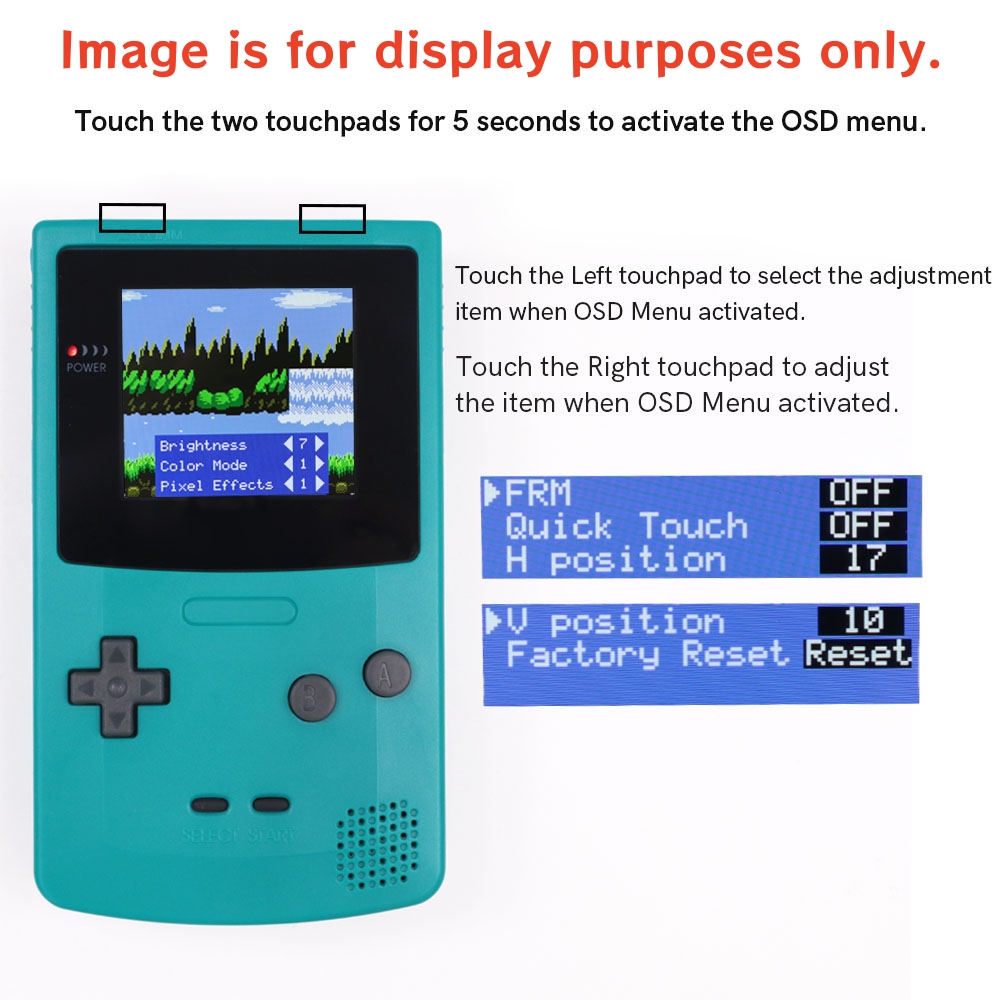 Дисплей Hispeedido 2.45 дюйма  – обзор и цена Lcd Screen Arcade